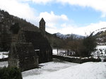 SX02772 Glendalough St Kevin's Church in snow.jpg